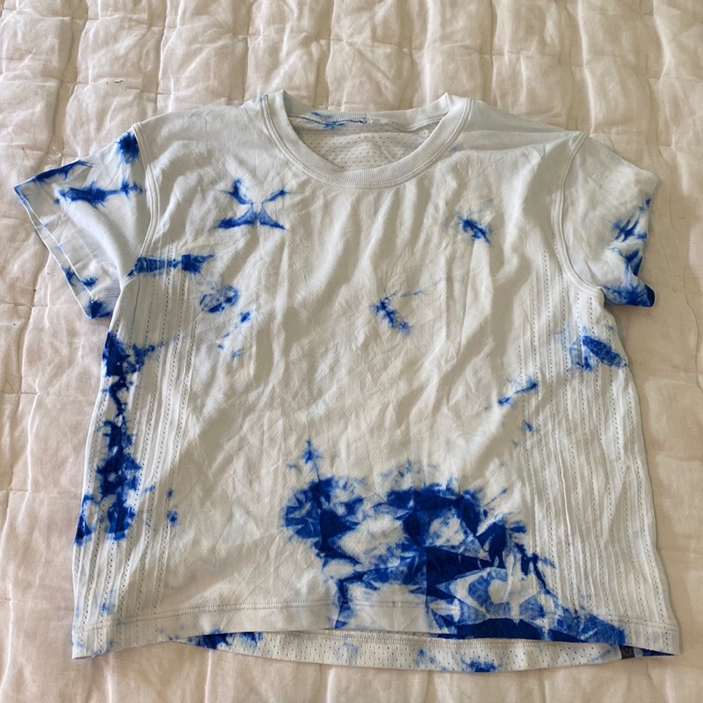 tie dye lululemon short sleeve